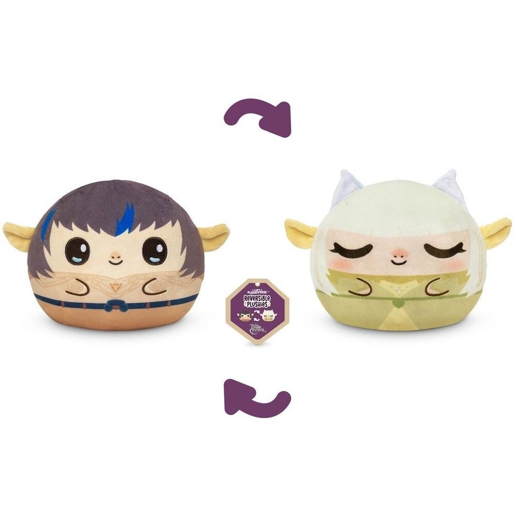 TeeTurtle Plushiverse Jim Henson's Dark Crystal Jen & Kira Reversible 6" Plushie